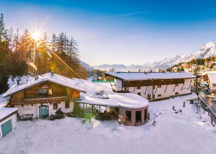 S'hoamatl Dorfkrug Apart Otel Mösern
