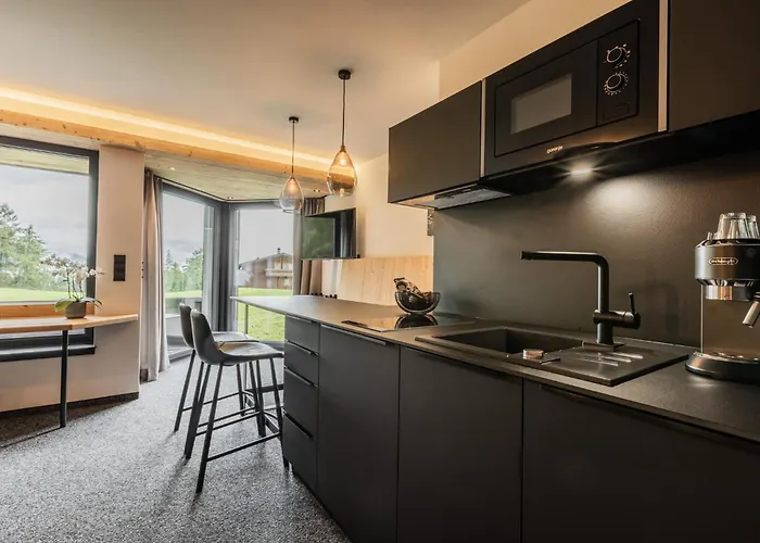 Ξενοδοχείο με διαμερίσματα S'hoamatl Dorfkrug Mösern